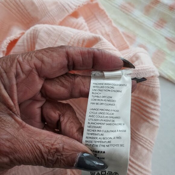 We The Free Big Sur Long Sleeve Ribbed Tee Size Large - Picture 6 of 10